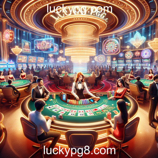 A Experiência Imersiva dos Jogos Ao Vivo no Luckypg.com
